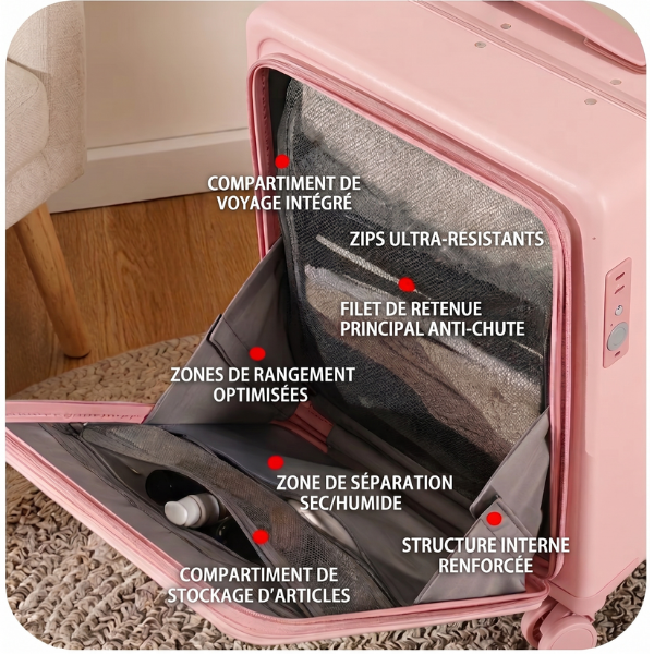 Valise Enfant avec siege intégré