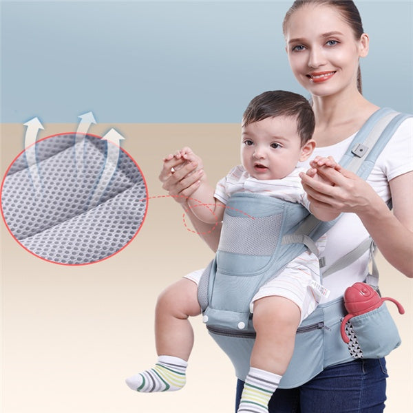 Porte-bébé ergonomique Multifonction "Globe-Trotteur"