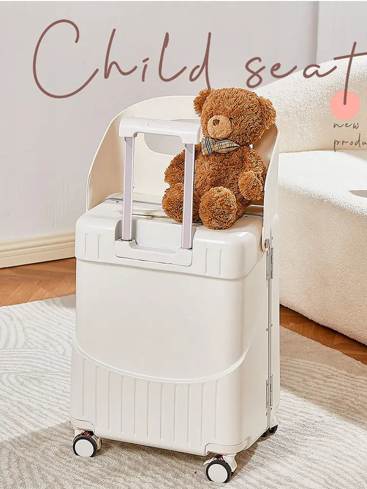 Valise Enfant avec Siège – Bagage Pratique & Confort en Voyage FloEasyTrip