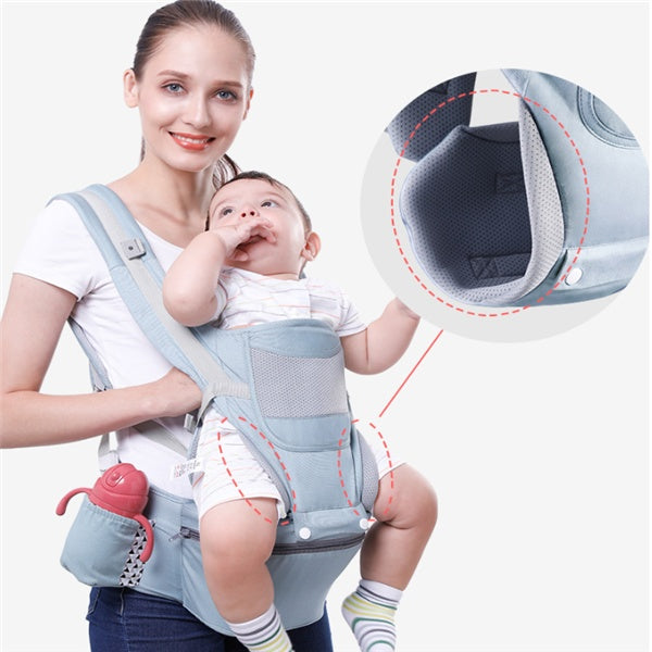 Porte-bébé ergonomique Multifonction "Globe-Trotteur"