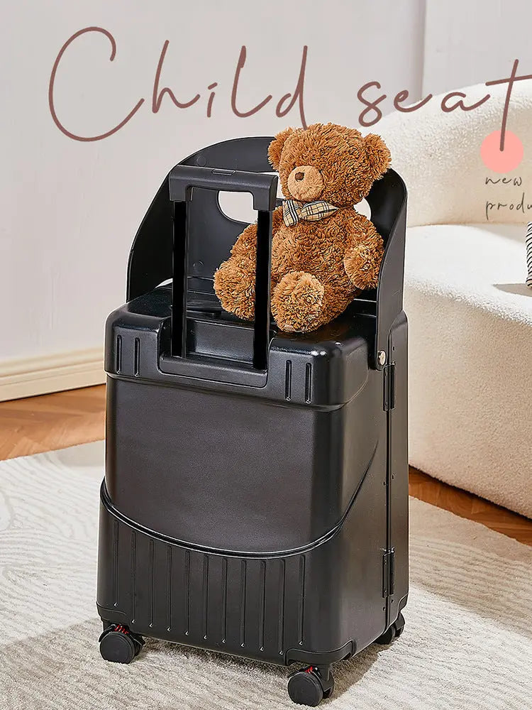 Valise Enfant avec Siège – Bagage Pratique & Confort en Voyage FloEasyTrip