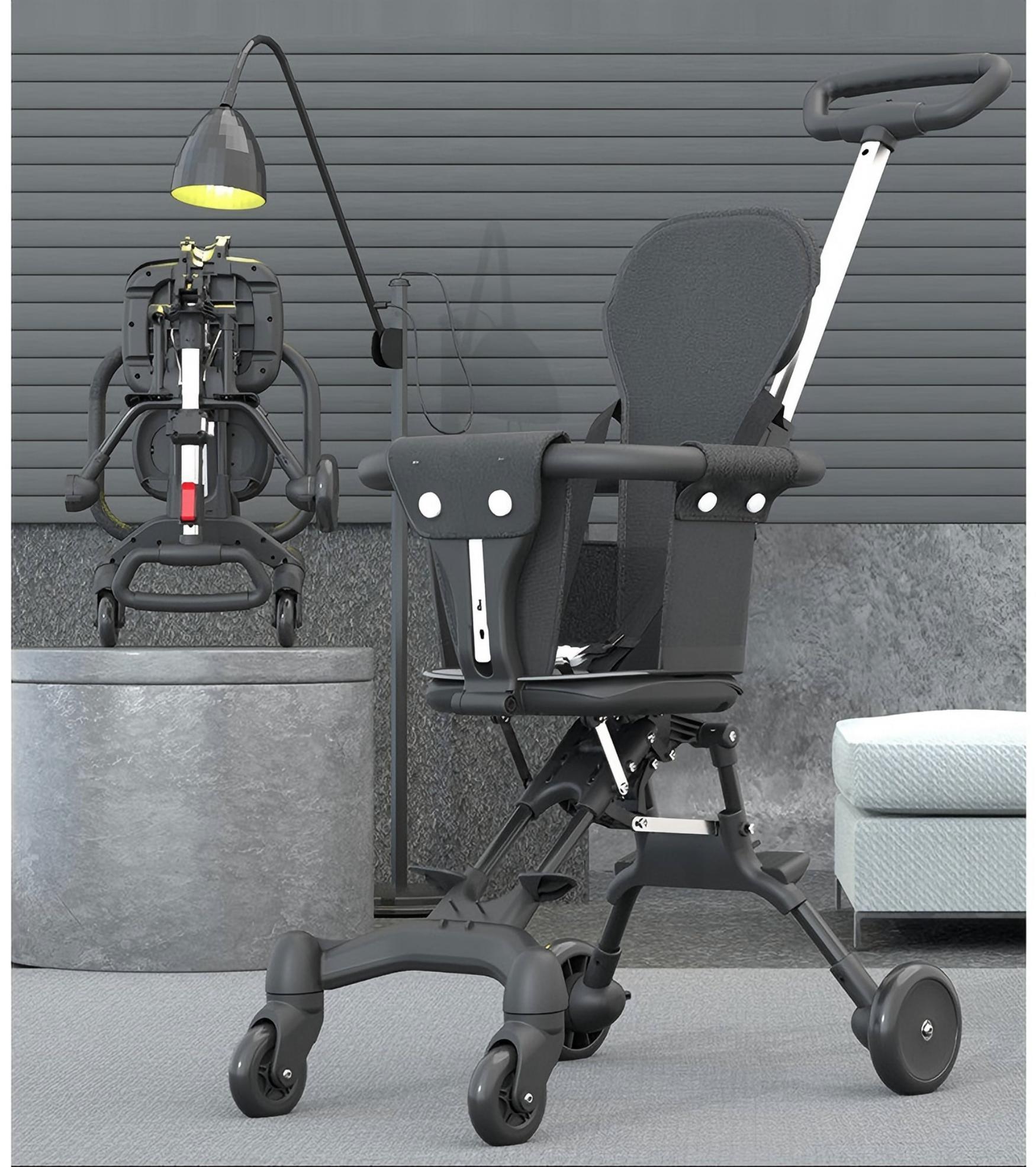 Poussette compacte de voyage