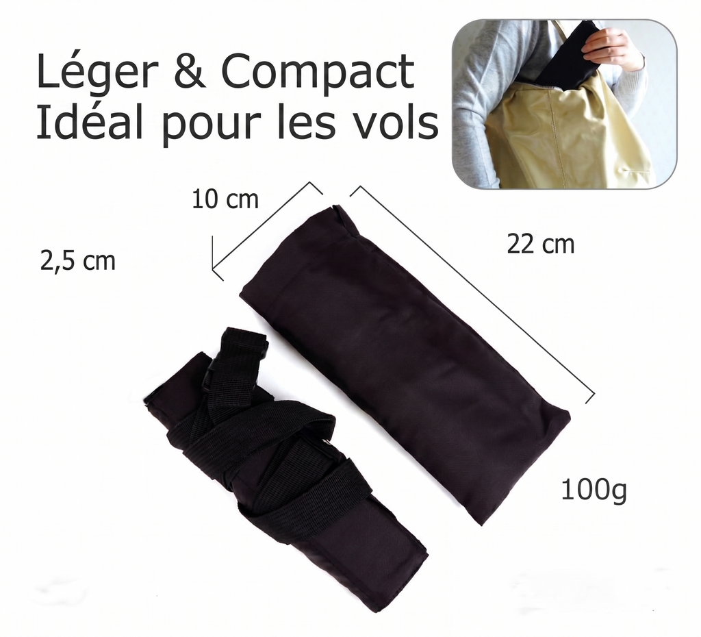 Repose-Pieds Avion & Voyage : Le Hamac Confort FloEasyTrip
