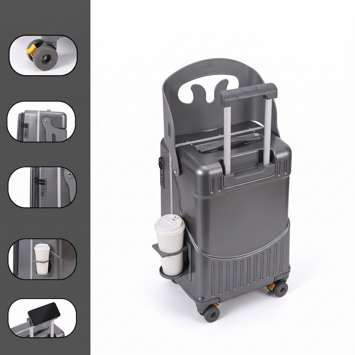 Valise Enfant avec siege intégré