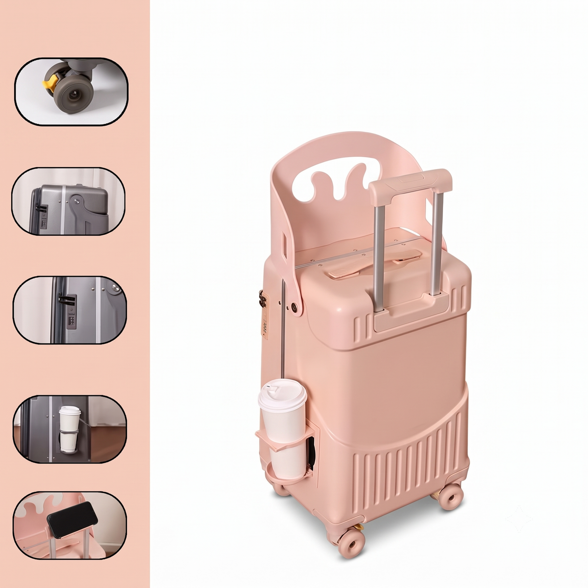 Valise Enfant avec siege intégré